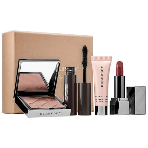 burberry makeup bag uk|burberry makeup gift set.